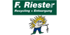 Logo von Riester F. GmbH Entsorgung und Recycling